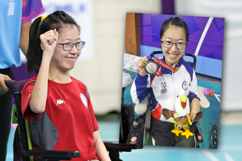 SS alumna shines at 2018 Asian Para Games