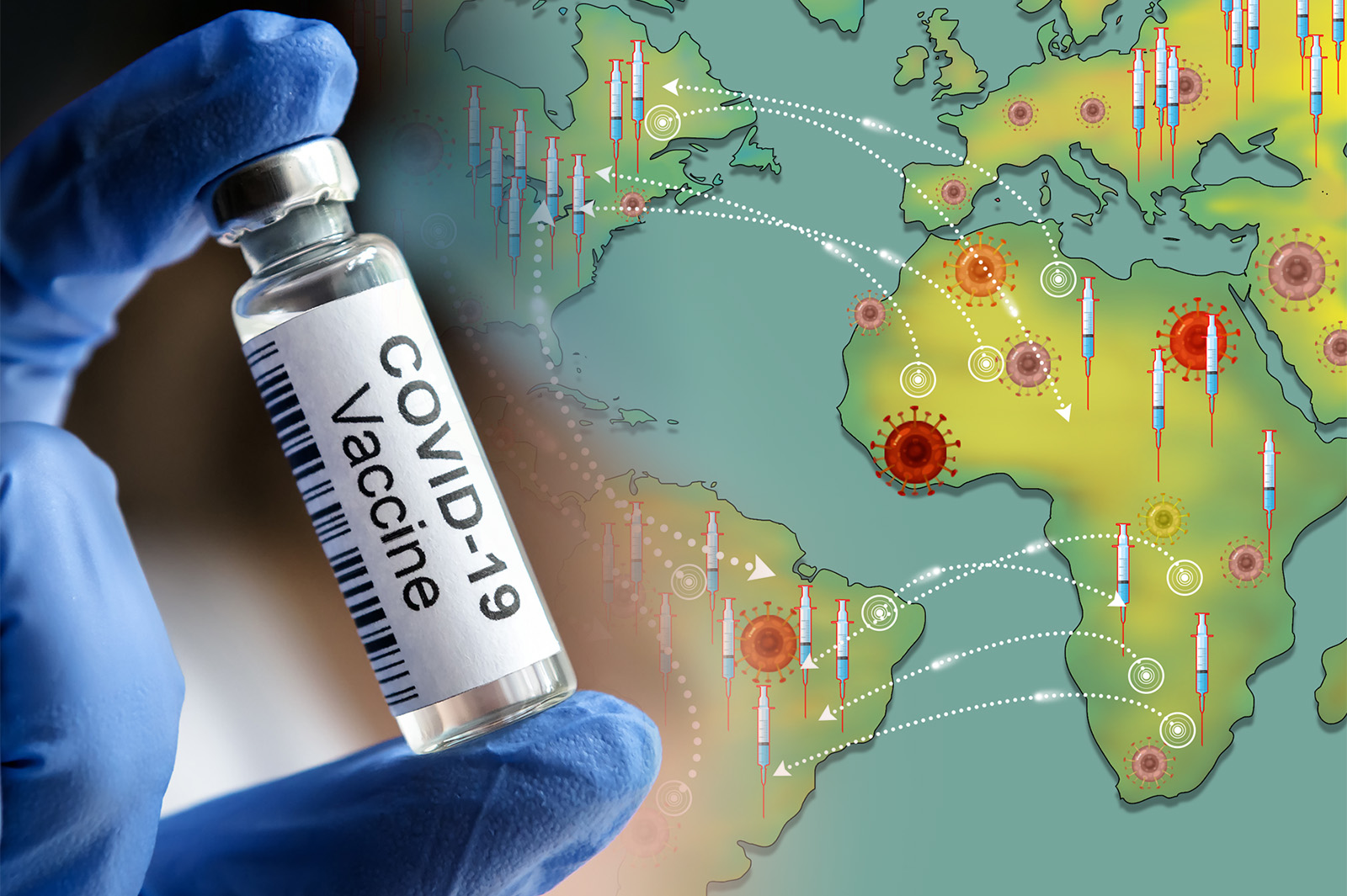 COVID-19 vaccines re-allocation