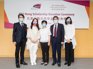 Scholarship donation from Ng Teng Fong Charitable Foundation encourages students to stay positive amid difficulties